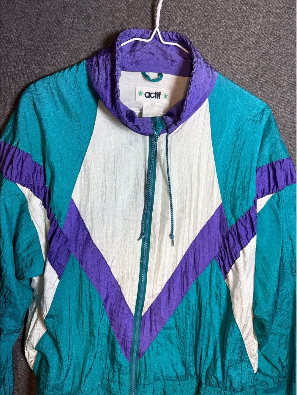 Vintage 80s/90/ Actif Windbreaker